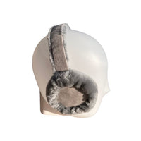 Ohrenwärmer Lammfell Grau 2