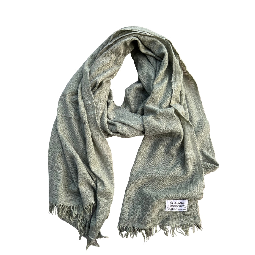 Winterschal - Uni Olivegrün