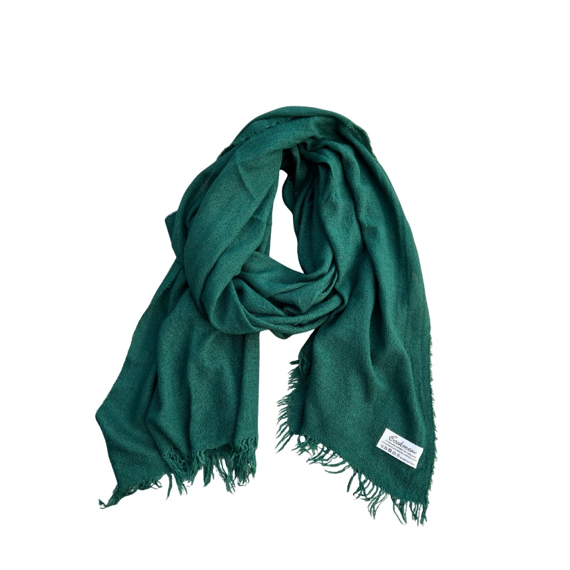 Winterschal - Uni Tannengrün