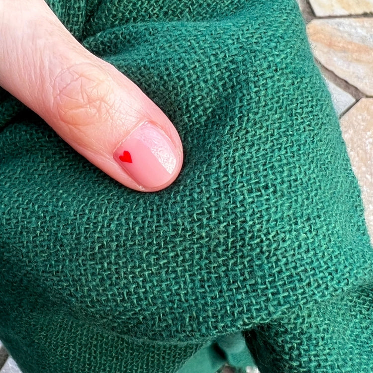 Winterschal - Uni Tannengrün