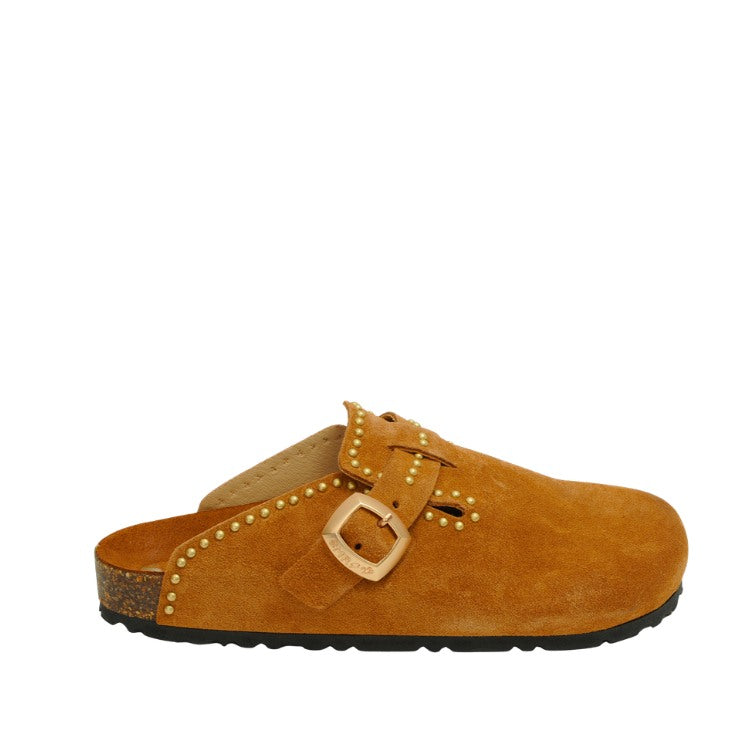 Semerdjian Clogs Wildleder Camel