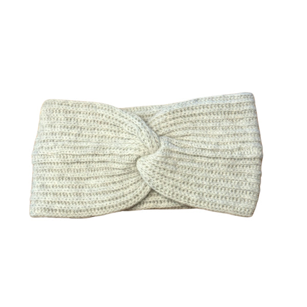 Kaschmir-Merinowolle-Stirnband Light Grey