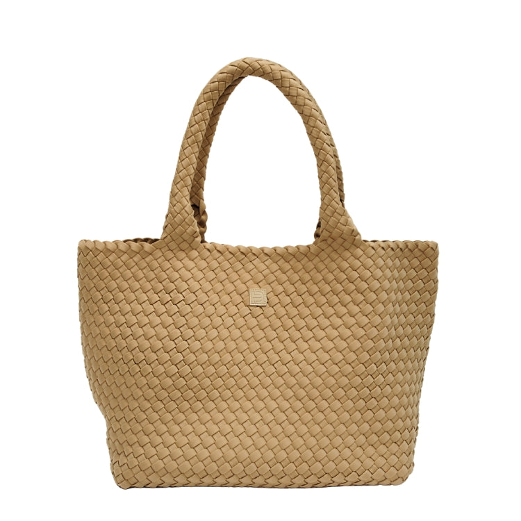 Shopper Tote Bag Neopren Tasche Medium Beige