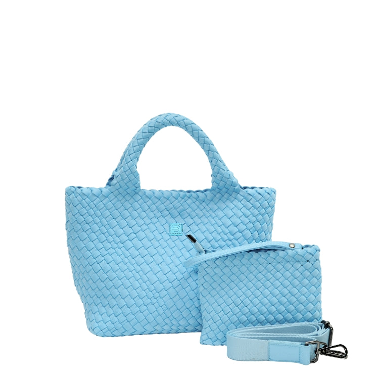 Twist Neopren Umhängetasche Hellblau