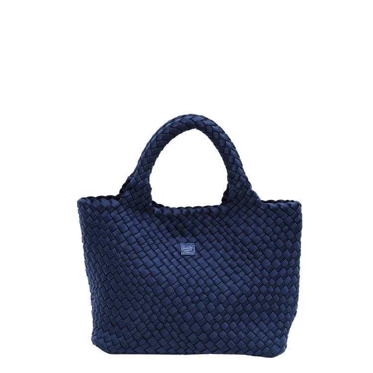 Small Tote Bag Neopren Navy Blue