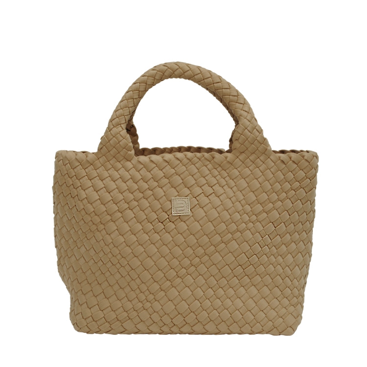 Twist Neoprene Bag Small Beige