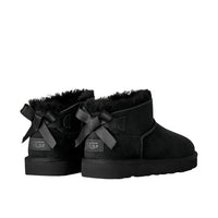 UGG Ultra Mini Bailey Bow Damen mit Schleife - Farbe Schwarz