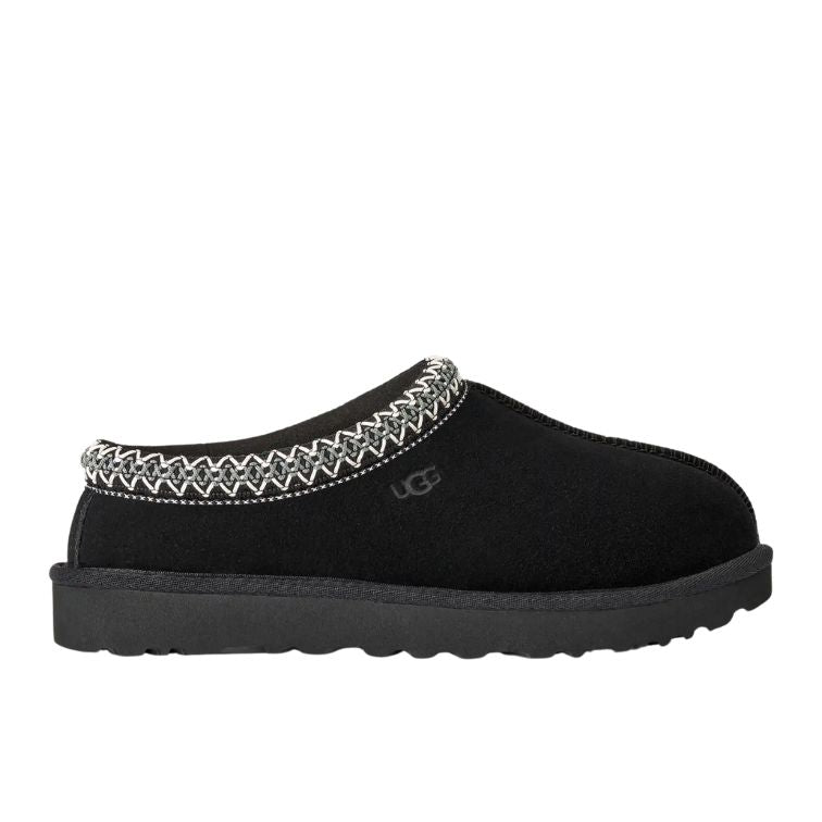 UGG Tasman II Hausschuh Damen in Schwarz – Lammfell Slipper für Zuhause