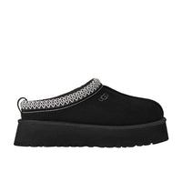 UGG Tazz II – Suede-Slipper mit Lammfell-Futter in Schwarz