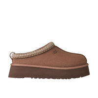UGG® Tazz II – Suede-Slipper mit Lammfell-Futter in Braun