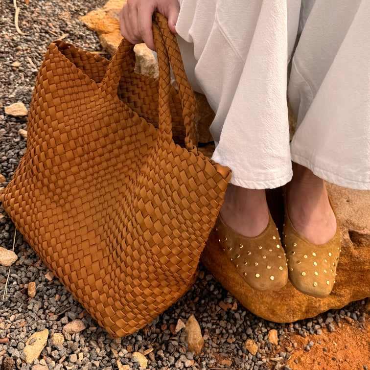 Prima Ballerina - Ballerina Nieten Camel