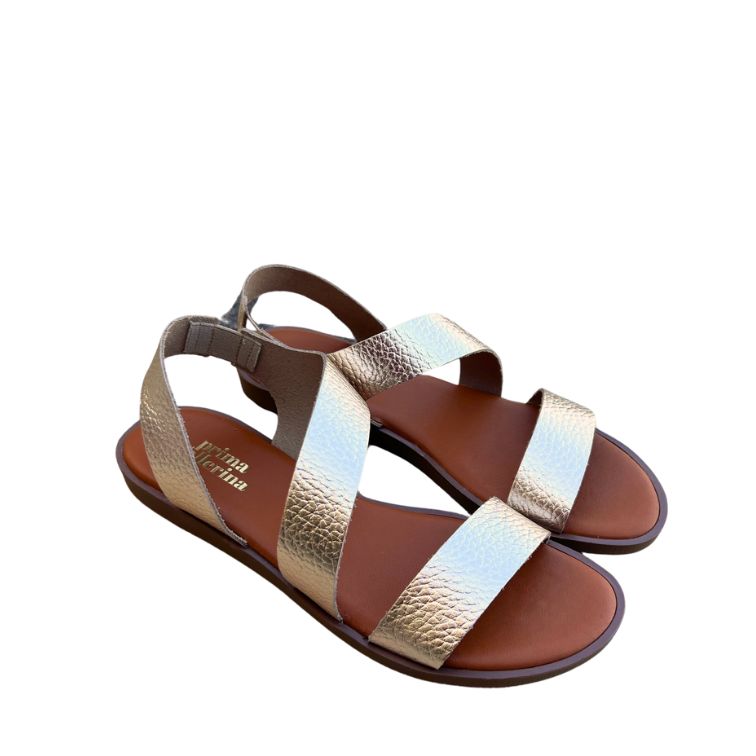 Prima Ballerina - Leder Sandalen Alexa Gold