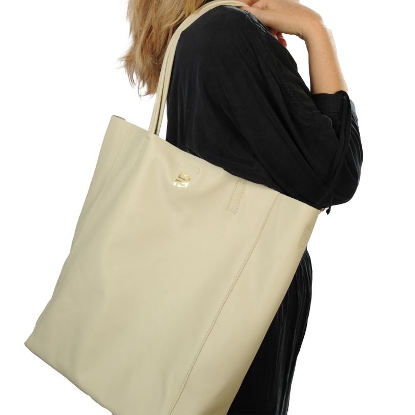 Kate - Tote Bag Nappa Latte
