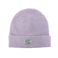 What Ever Merino Kaschmir Mütze Lila