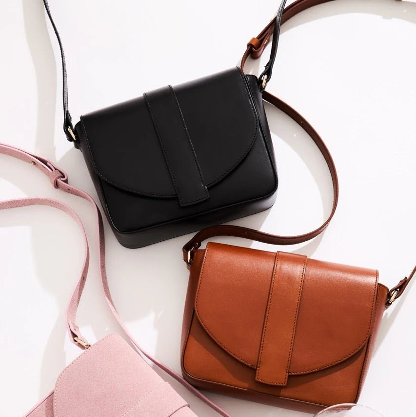 Ann Kurz - Satchel Crossbody Braun