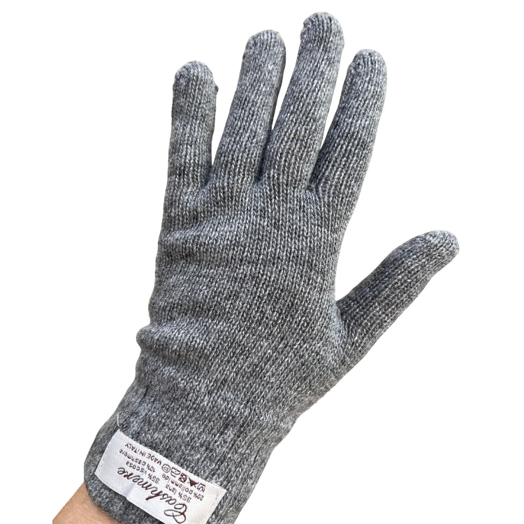 Handschuhe - Cashmere Mix Grau