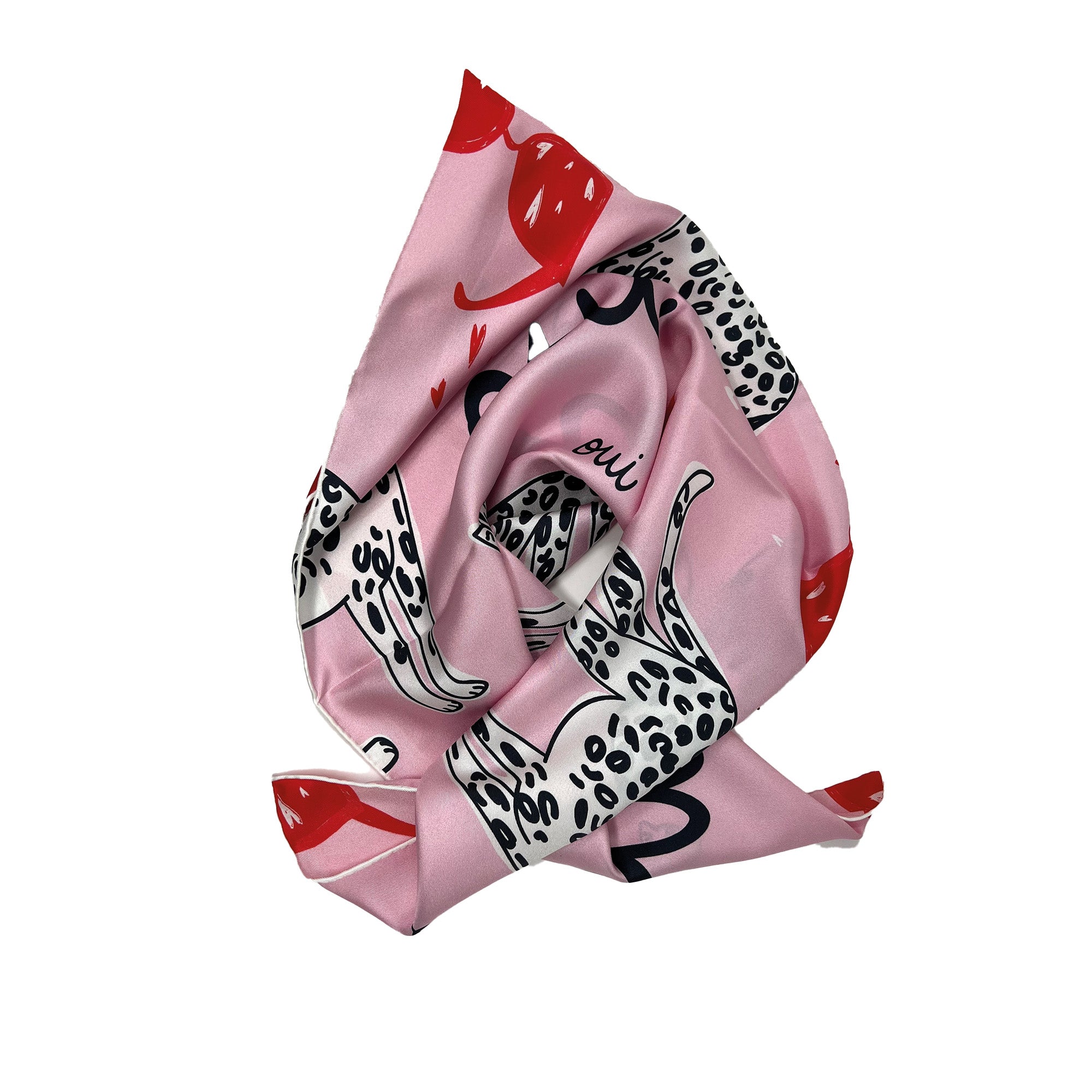 Edles Seidentuch Mulberry Seide Rosa