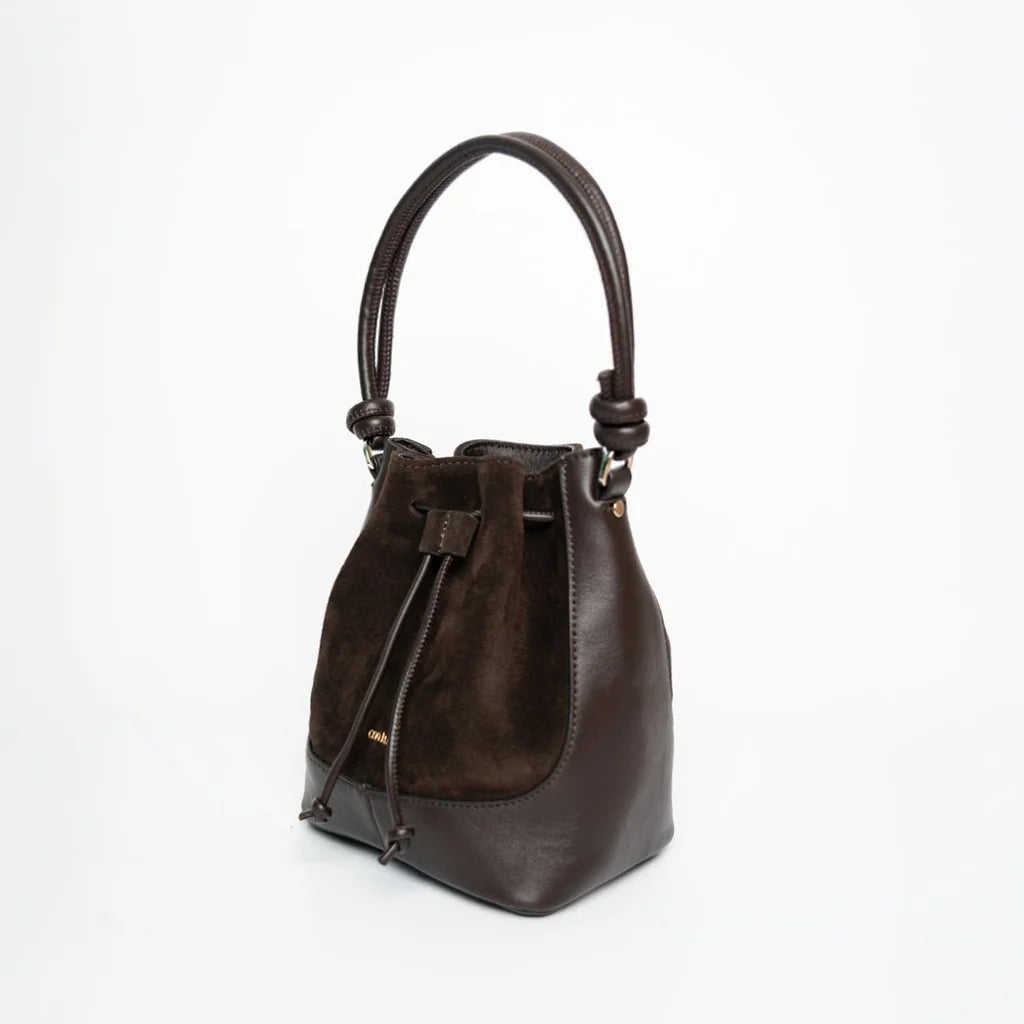 Ann Kurz - Mini Saku Suede Mocha