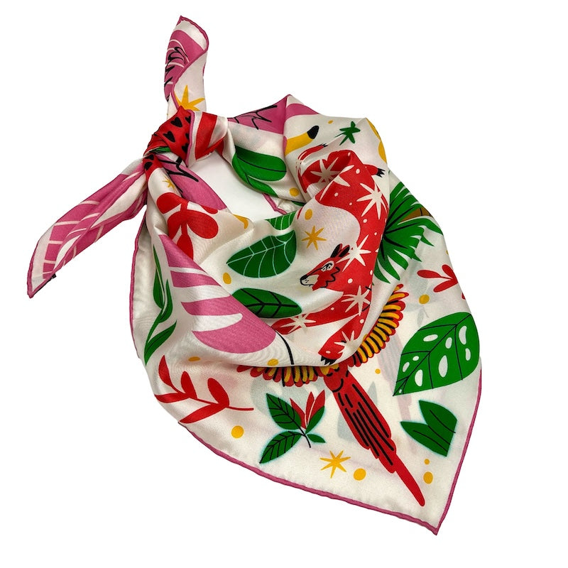 Edles Seidentuch Mulberry Seide Safari