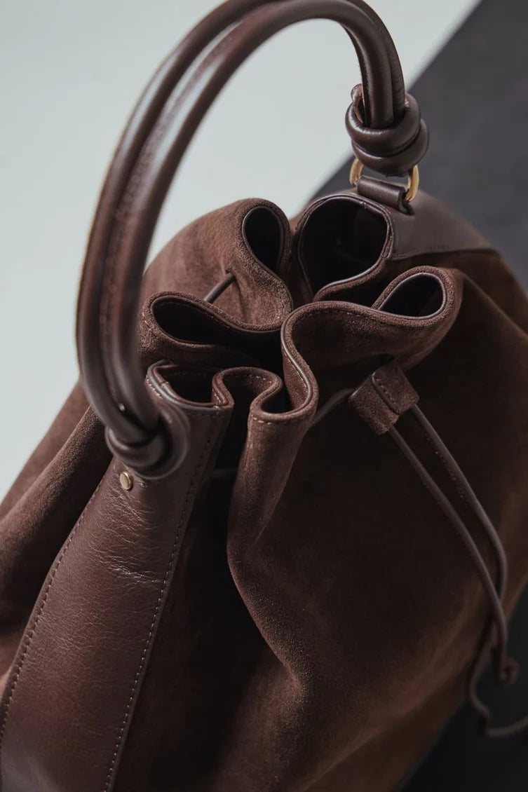 Ann Kurz - Tall Saku Suede Mocha