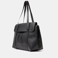 Ann Kurz Leder Tasche The Greatest Shopper Black für Studium und Business