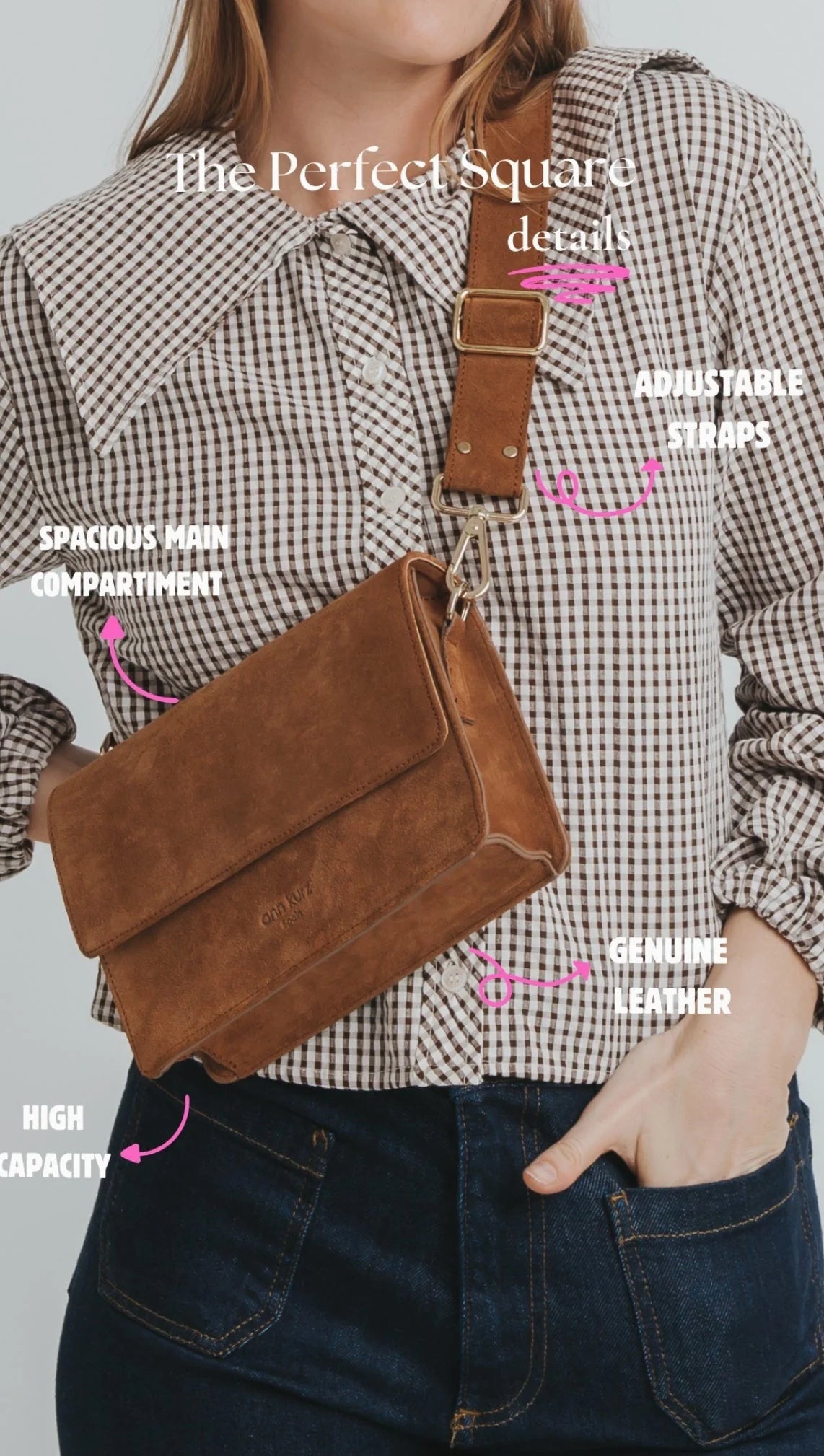 Ann Kurz - Perfect Square Taupe