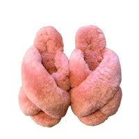 Lammfell Hausschuhe Emma Pink 4